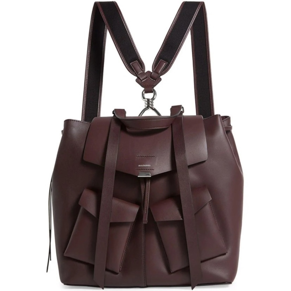 AllSaints Bordeaux Darcy Large Backpack